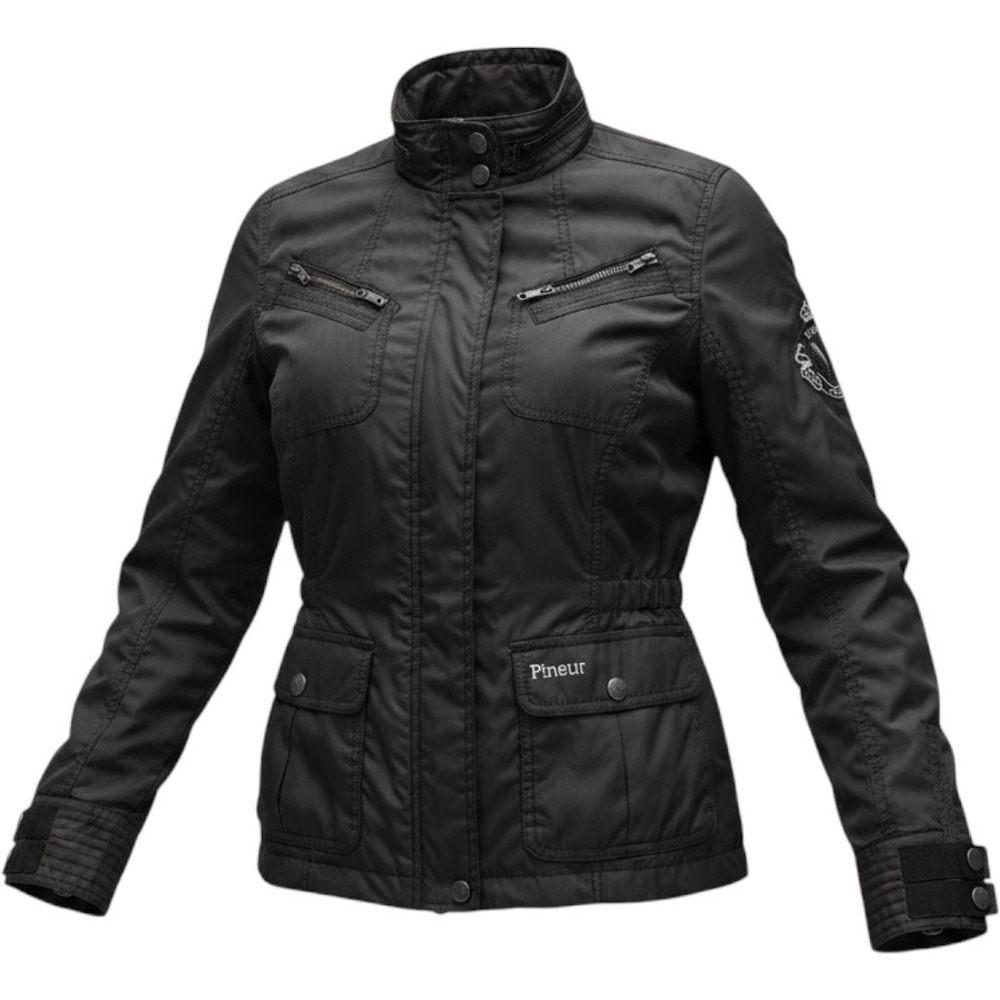 Pikeur Reitmoden Women Charcoal Grey Metallic Utility Equestrian Riding Jacket